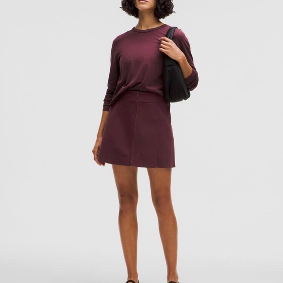 Lululemon Ribbed Knit Mini Skirt NWT - Picture 2 of 8